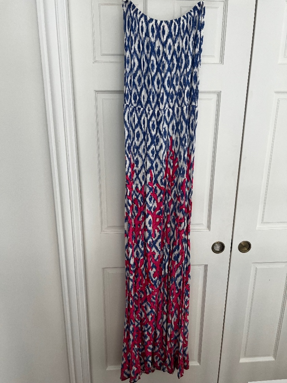 Lilly Pulitzer Strapless Long Dress Medium